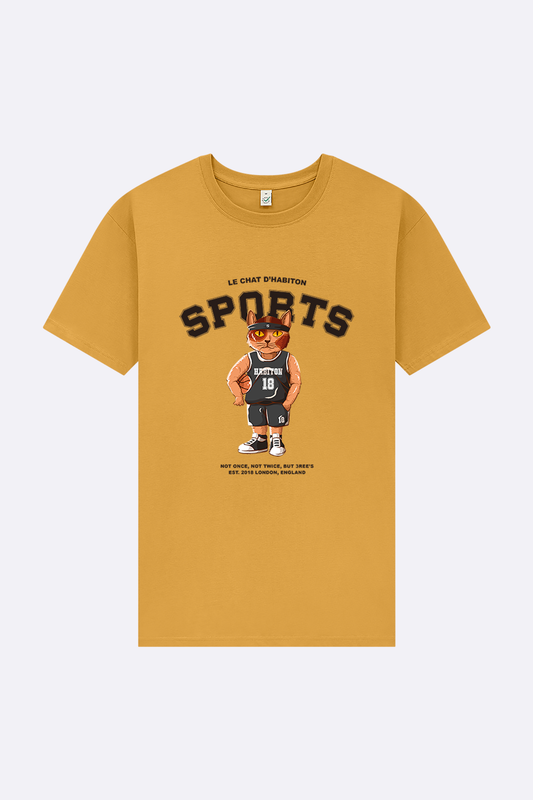 Le Chat d' Habiton - Basketball,premium organic cotton style and comfort
