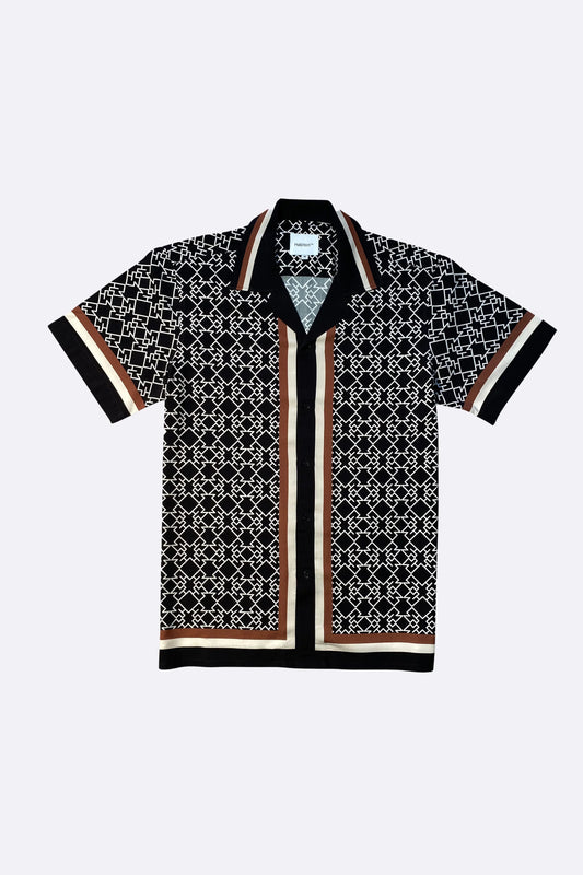 Monogram Habiton viscose ,lightweight shirt ,looking stylish is a primary focus