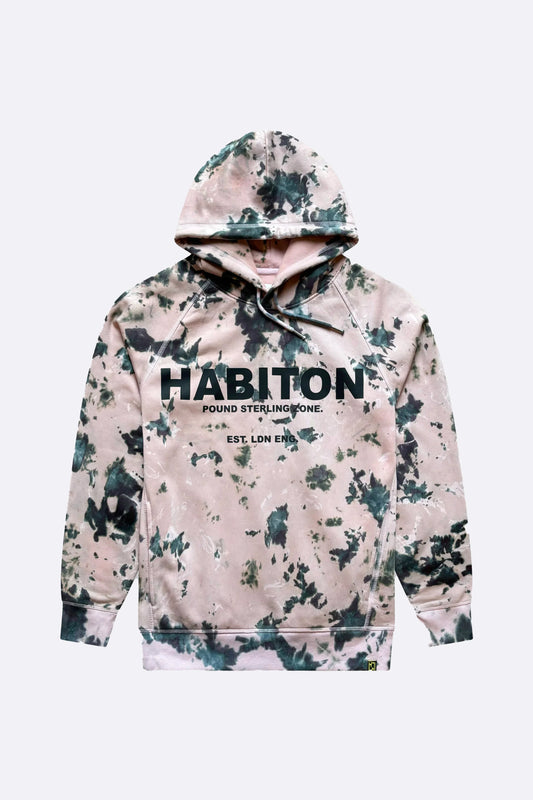 Habiton Tie-Dye Hoodie,premium organic cotton style and comfort